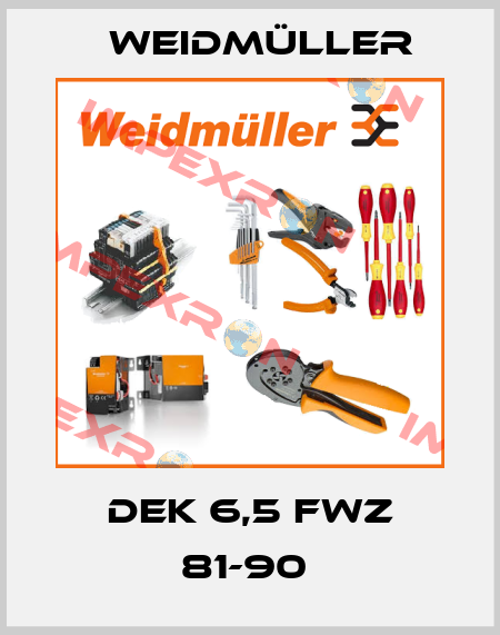 DEK 6,5 FWZ 81-90  Weidmüller
