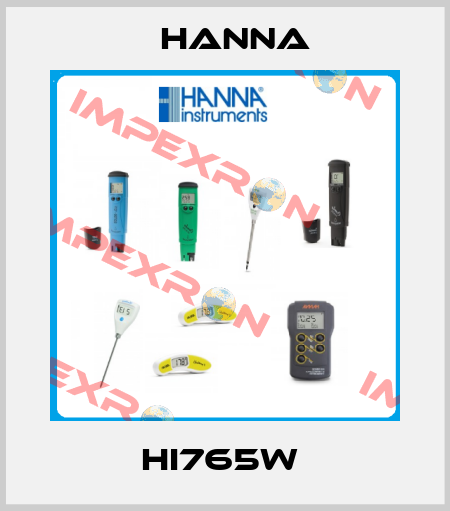 HI765W  Hanna