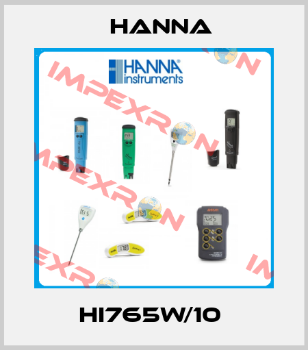 HI765W/10  Hanna