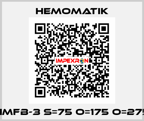 HMFB-3 S=75 O=175 O=275 Hemomatik