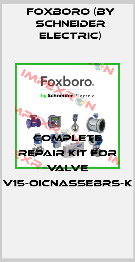 Complete repair kit for valve V15-OICNASSEBRS-K  Foxboro (by Schneider Electric)