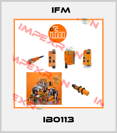 IB0113 Ifm