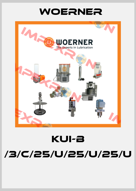 KUI-B /3/C/25/U/25/U/25/U  Woerner