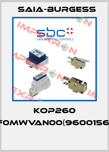 KOP260 F0MWVAN00(9600156)  Saia-Burgess