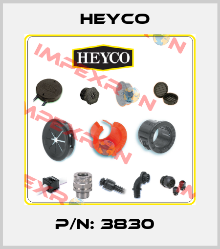 P/N: 3830   Heyco