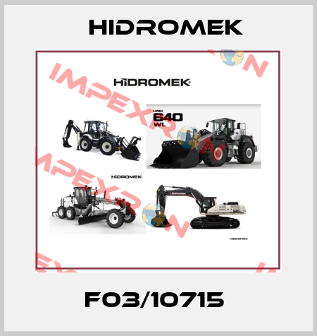 F03/10715  Hidromek