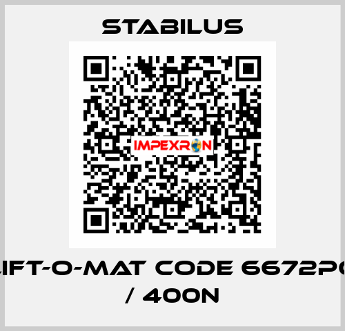 LIFT-O-MAT CODE 6672PO / 400N Stabilus