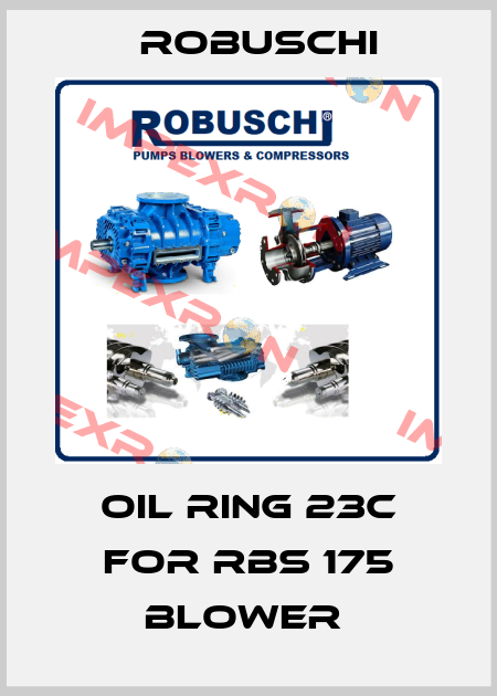 Oil ring 23C for RBS 175 Blower  Robuschi