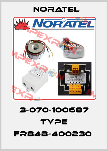 3-070-100687 Type FR84B-400230  Noratel