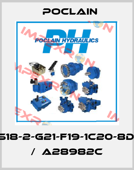 MS18-2-G21-F19-1C20-8DEJ /  A28982C Poclain