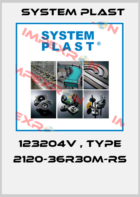 123204V , type 2120-36R30M-RS  System Plast