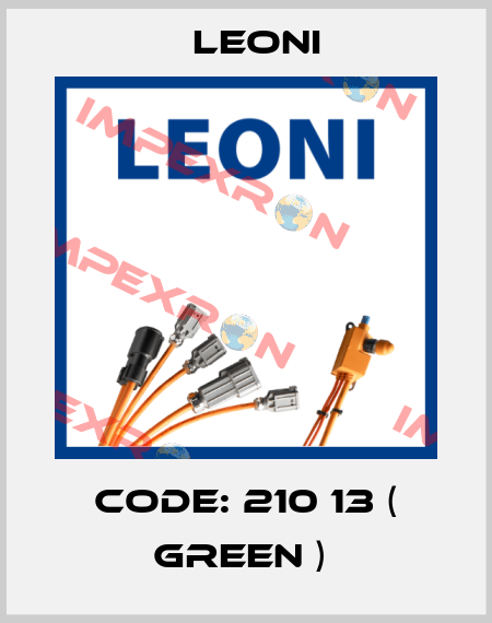 Code: 210 13 ( green )  Leoni