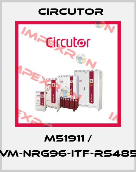 M51911 / CVM-NRG96-ITF-RS485C Circutor