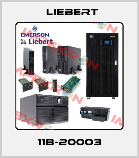 118-20003 Liebert