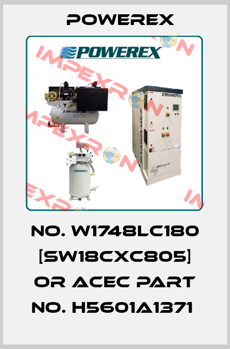 NO. W1748LC180 [SW18CXC805] OR ACEC PART NO. H5601A1371  Powerex