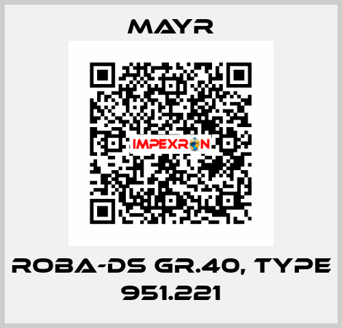Roba-Ds Gr.40, Type 951.221 Mayr