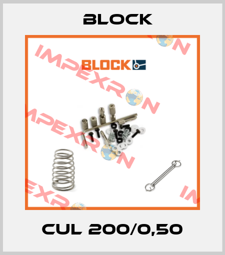CUL 200/0,50 Block