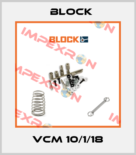 VCM 10/1/18 Block