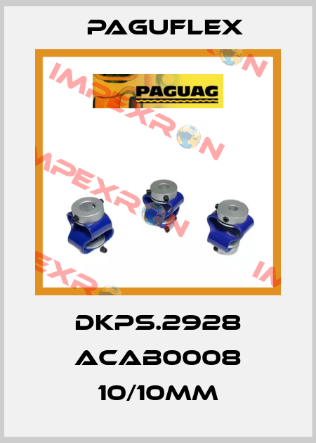 DKPS.2928 ACAB0008 10/10mm Paguflex