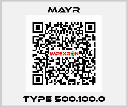 Type 500.100.0 Mayr