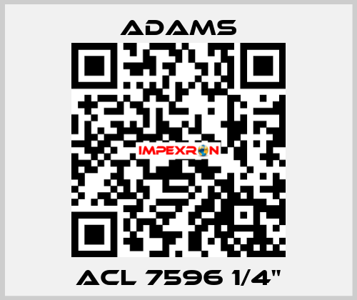 ACL 7596 1/4" ADAMS