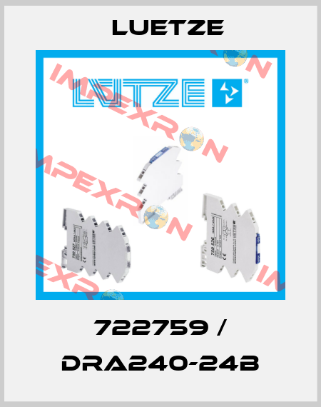 722759 / DRA240-24B Luetze