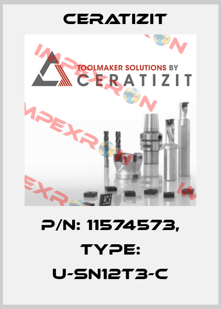 P/N: 11574573, Type: U-SN12T3-C Ceratizit