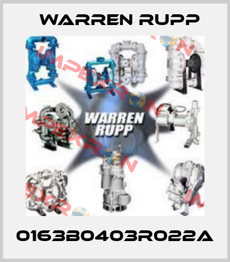 0163B0403R022A Warren Rupp