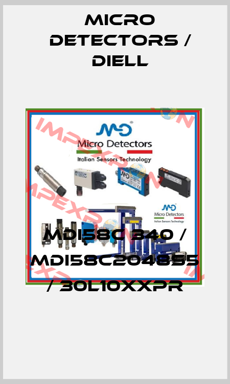MDI58C 340 / MDI58C2048S5 / 30L10XXPR
 Micro Detectors / Diell