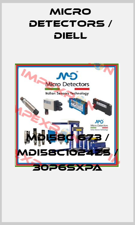 MDI58C 673 / MDI58C1024Z5 / 30P6SXPA
 Micro Detectors / Diell