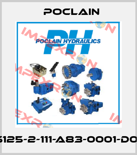 MS125-2-111-A83-0001-D000 Poclain