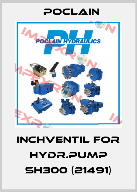 inchventil for Hydr.Pump SH300 (21491) Poclain