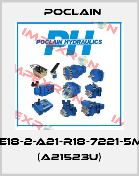 MSE18-2-A21-R18-7221-5M00 (A21523U) Poclain