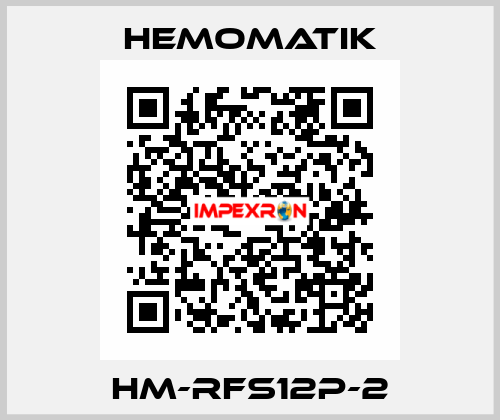 HM-RFS12P-2 Hemomatik