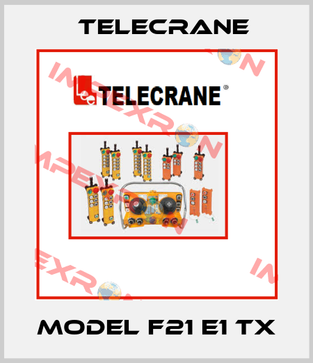 Model F21 E1 TX Telecrane