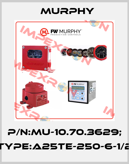 P/N:MU-10.70.3629; Type:A25TE-250-6-1/2 Murphy