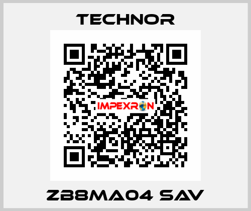 ZB8MA04 SAV TECHNOR
