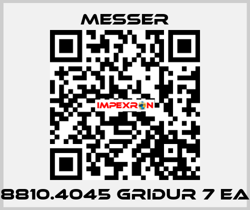 8810.4045 GRIDUR 7 EA Messer