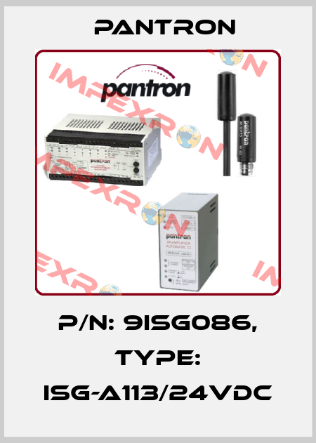 p/n: 9ISG086, Type: ISG-A113/24VDC Pantron