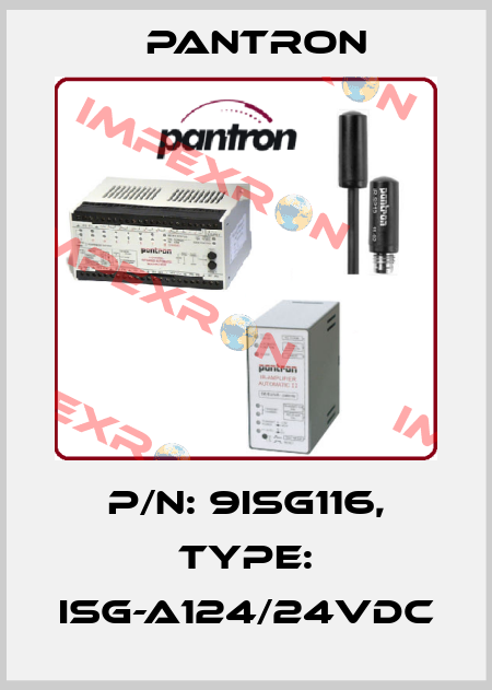 p/n: 9ISG116, Type: ISG-A124/24VDC Pantron