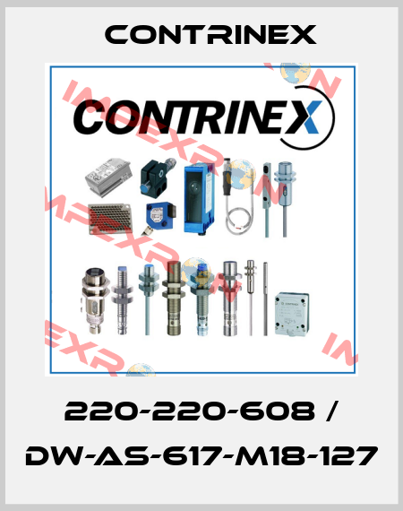220-220-608 / DW-AS-617-M18-127 Contrinex