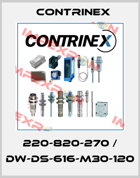 220-820-270 / DW-DS-616-M30-120 Contrinex