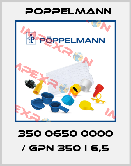 350 0650 0000 / GPN 350 I 6,5 Poppelmann