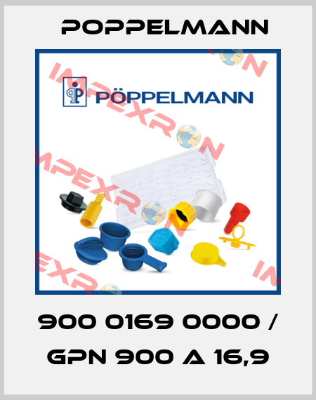 900 0169 0000 / GPN 900 A 16,9 Poppelmann