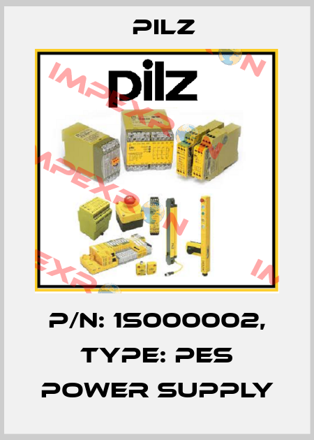 p/n: 1S000002, Type: PES power supply Pilz