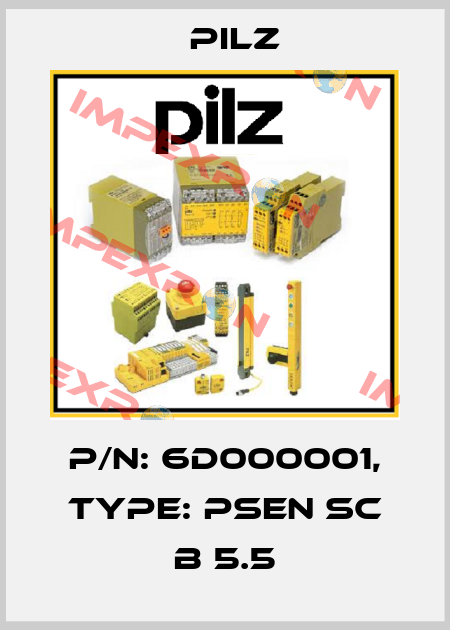 p/n: 6D000001, Type: PSEN sc B 5.5 Pilz