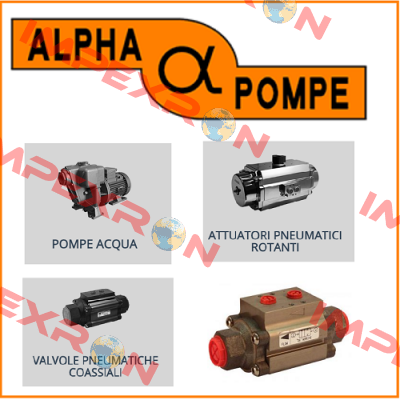 Pump body for 04RA-T Alpha Pompe