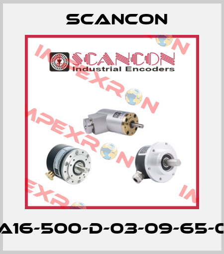 SCA16-500-D-03-09-65-01-S Scancon