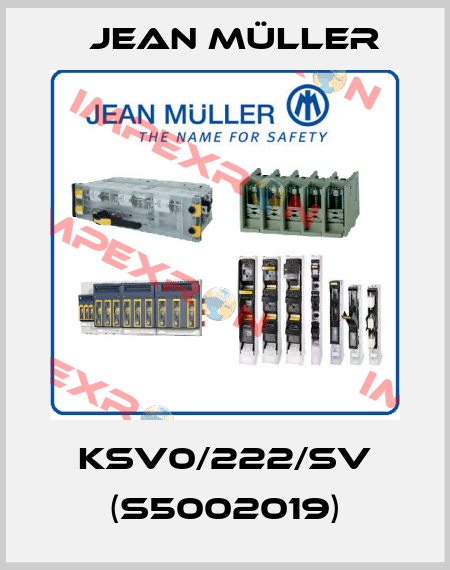 KSV0/222/SV (S5002019) Jean Müller