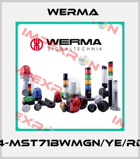 68910904-MST71BWMGN/YE/RD/Buzzer Werma